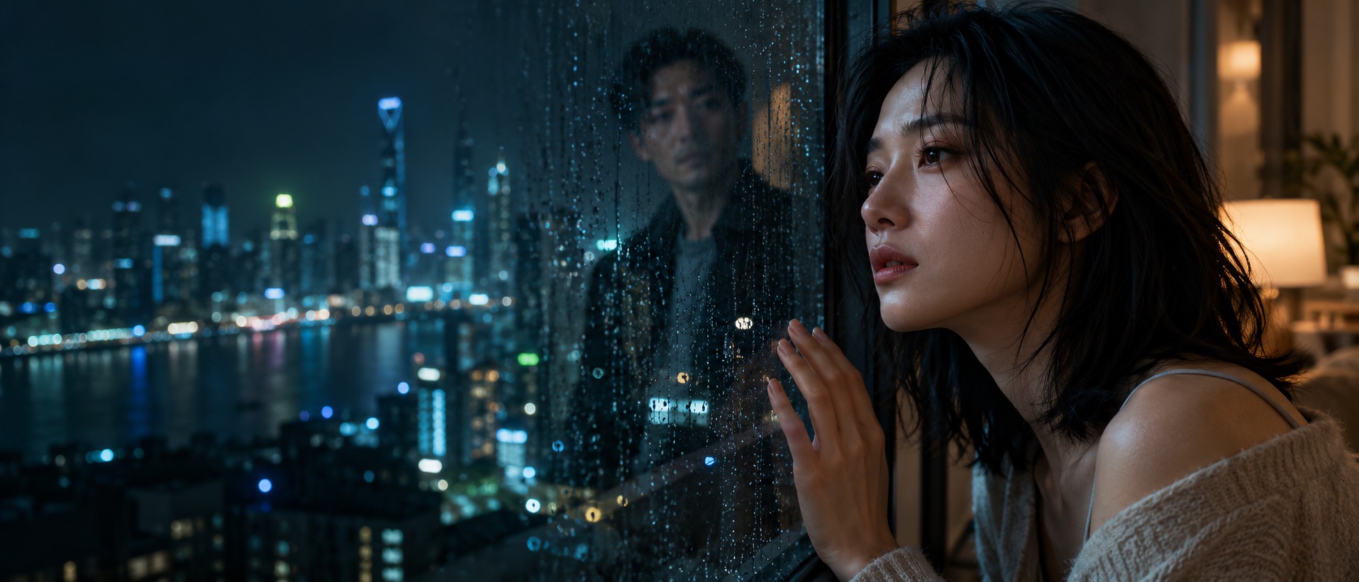 都市叙事灵感：窗边的雨夜